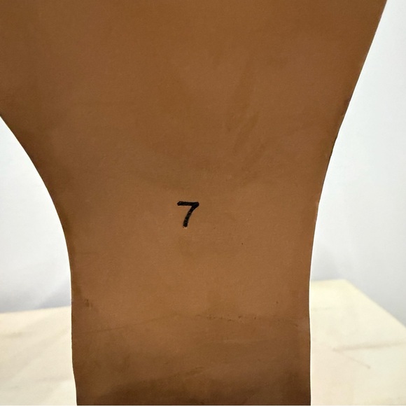 ASOS Black Leather Y2K Heeled Boots - Picture 9 of 9